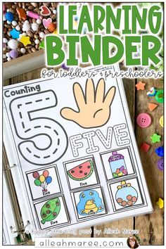 Printable Activities For Toddlers, Learning Activities For Preschoolers, Preschool Binder, Toddler Curriculum, Preschool Workbooks, Learning Binder, Toddler Education, Early Learning Activities, Activities For Preschoolers