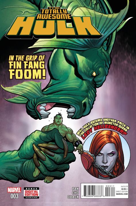 The Totally Awesome Hulk #3 - Cho Time: Part Three Hulk 3, New Hulk, Juggernaut Vs Hulk, Hulk Vs Red Hulk, Hulk Vs Hercules, Planet Hulk, Space Hulk Deathwing, Frank Cho, Hulk Ultimate Destruction