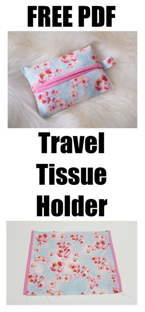 How To Sew A Tissue Pouch, Quilted Tissue Holder, Diy Travel Tissue Holder, Tissue Holders To Sew, Pocket Tissue Holder Diy, Kleenex Holder For Purse Pattern, Travel Tissue Holder Free Pattern, Tissue Holder Sewing Pattern, Sew Tissue Pouch