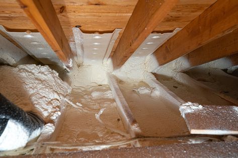 Attic Vent, Roof Soffits, Attic Vents, Attic Makeover, Blown In Insulation, Ridge Vent, Ice Dams, Ceiling Insulation, Attic Ventilation