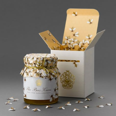 Honey packaging for Klein Constantia Farm. Clever Packaging, Honey Label, Honey Packaging, Cool Packaging, Graphic Design Packaging, Packing Design, Food Packaging Design, Pretty Packaging, Creative Packaging Design