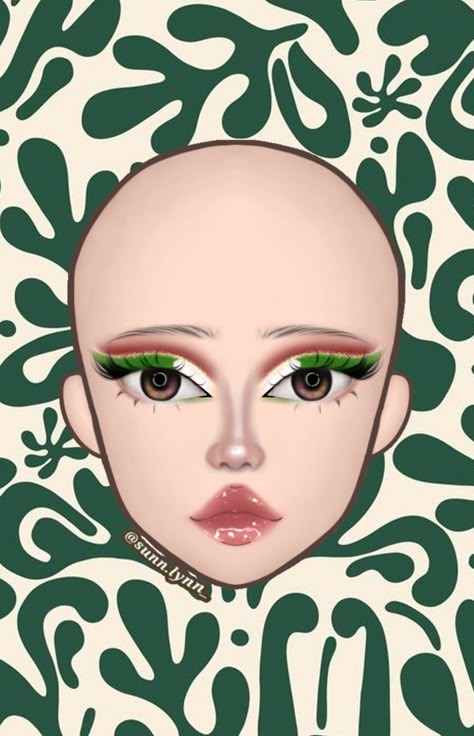 Idea de maquillaje mexicano, bocetos de maquillaje Maquillaje Dark, Mexico Makeup, Mexican Makeup, Iconic Makeup, Makeup Icons, Cute Eye Makeup, Makeup Face Charts, Face Charts, Makeup Class