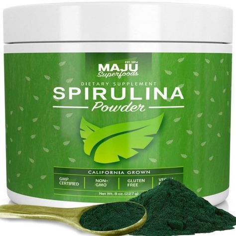 15 smoothie supplements for weight loss | Oils we love What Is Spirulina, Spirulina Benefits, Smoothie Supplements, Spirulina Recipes, Spirulina Smoothie, Blue Algae, Spirulina Powder, Superfood Recipes, Superfood Powder