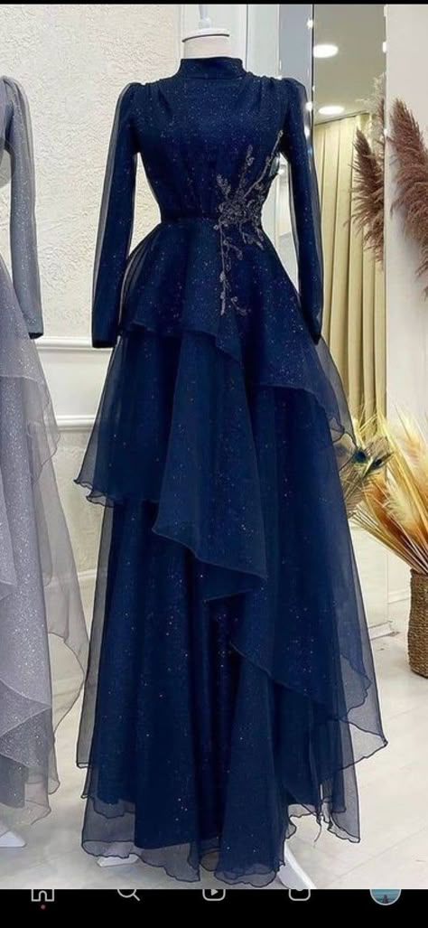 Modest Matric Ball Dresses, Dress Panjang Hijab, Gaun Elegan Hijab Styles, Matric Ball Dresses, Spoiled Food, Gaun Tulle, Modest Evening Gowns, Baju Kahwin, Muslim Evening Dresses