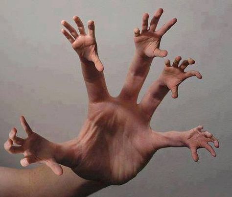 Freaky Hand Grabby Hands, Alternative World, Bizarre Photos, Muscle Definition, Strange Art, Creepy Monster, Cool Illustration, Funny Photoshop, Hand Gestures