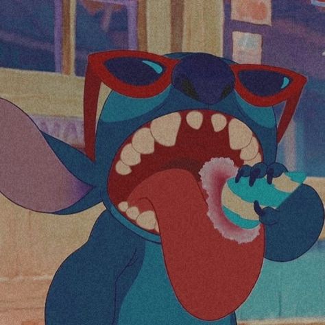 Stitch Widget, Lilo And Stitch Aesthetic, Stitch Aesthetic, Angel Lilo And Stitch, Random Cartoon, Cartoon Stitch, Lilo Et Stitch, Lilo Y Stitch, Cute Stitch