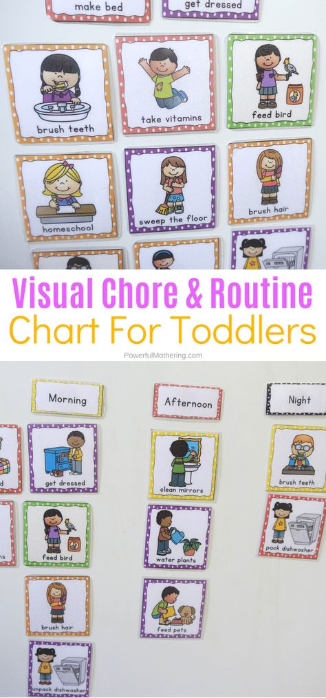 If you need some help getting everything organized in your home, then these FREE printable kids chore and routine cards can help.   #freehomeschooldeals #fhdhomeschoolers #printablekidschorecards #printableroutinecards Visual Chore Chart, Preschool Chores, Printable Chore Cards, Daily Routine Chart For Kids, Behavior Chart Toddler, Chore Cards, Kids Routine Chart, Toddler Routine, Toddler Chores