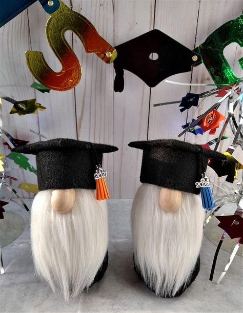 Graduation Gift Table, Table Graduation, Graduation Gnome, Gift For Graduate, Graduation Party High, Graduation Tables, Gnome Decor, Sons Graduation, 2022 Graduation