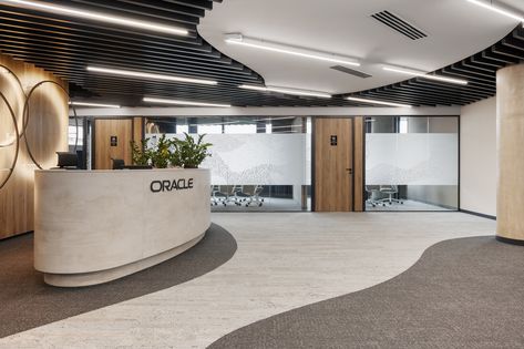 Oracle Offices - Budapest Brainstorming Room, Waiting Lounge, Office Fitout, Corporate Office Design, Office Lobby, Office Floor, Vibe Check, Office Entrance, Corporate Interiors