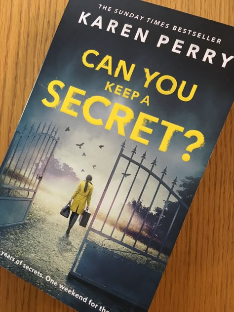 Can You Keep A Secret Book, This Time Next Year Book, Can You Keep A Secret, Thriller Book Recommendations, Psychological Thriller Books, Books Suggestions, Suspense Books Thrillers, Fiction Books Worth Reading, Tbr List