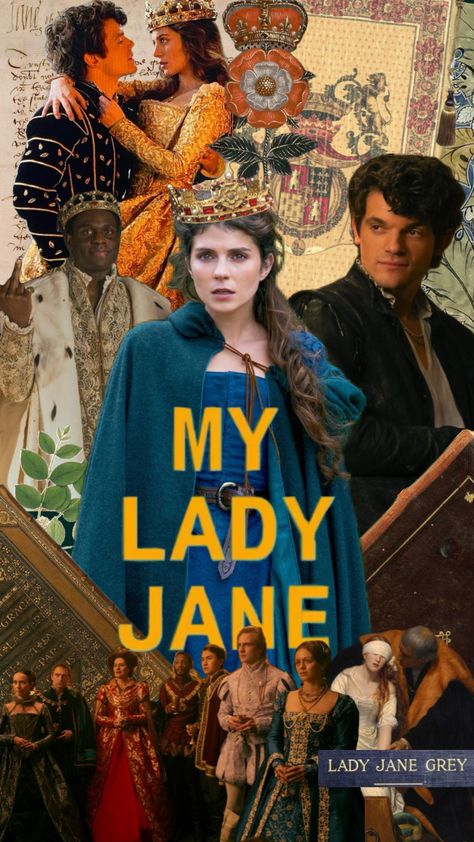 My Lady Jane #myladyjane #myladyjaneprimevideo #jannegrey #guildforddudley My Lady Jane, Lady Jane Grey, Jane Grey, Jane Gray, Vampire Academy, Movies And Series, Period Dramas, Film Serie, Room Posters