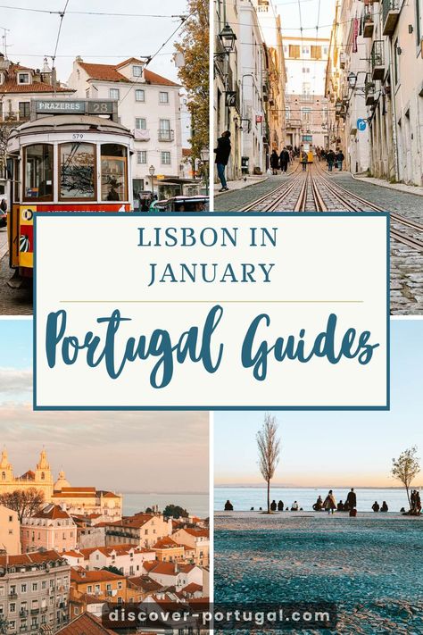 Start the year with a trip to Lisbon and discover why January is an amazing month to visit the Portuguese capital! Hint: mild temperatures, affordable prices, and not many tourists. But there is more! Click the Travel Guide to learn more about the temperature in Lisbon in January and much more!

Lisbon temperature January | Weather in Lisbon January | Lisbon in January | January in Lisbon | Lisbon weather January | Lisbon January | Lisbon January weather | Weather in Lisbon in January Lisbon In March, Portugal In February, Portugal In April, January Weather, April Weather, Weather Weather, Portugal Travel Guide, Visit Portugal, Portugal Travel