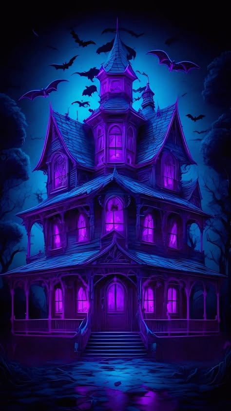 Bats Halloween Art, Wallpapers House, Halloween Screen Savers, Wallpaper House, Happy Halloween Pictures, Halloween Wallpaper Iphone Backgrounds, Mushroom Wallpaper, Halloween Wallpaper Backgrounds, House Light