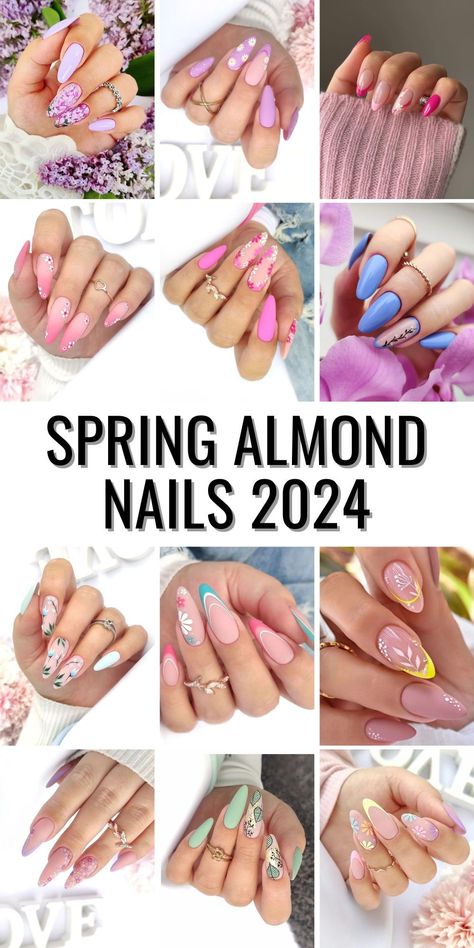 Experience the elegance of French tip with a twist in spring almond nails 2024. These nails take the classic French tip design and elevate it with modern twists, incorporating pastel hues and unique patterns for a look that's both sophisticated and contemporary. Nail Designs April 2024, Almond Nail Ideas Spring, April Almond Nails Ideas, Spring Nail Art Almond Shape, French Tip Spring Nail Designs, Nails Design Spring 2024, 2024 Spring Nails Almond, Almond Nails Designs Spring Trends, May Nails Ideas Almond