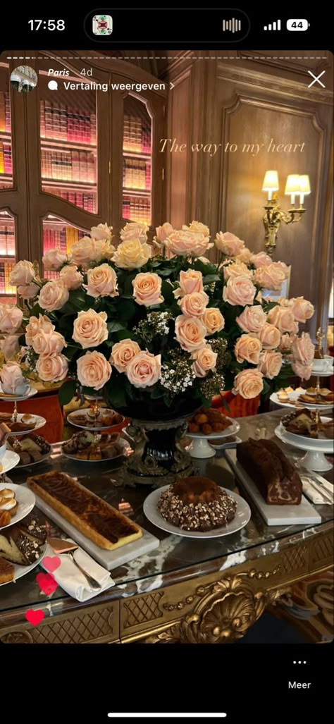 Ritz Paris Aesthetic, High Tea Aesthetic, Manifesting Sp, Tea Bouquet, Instagram Highlight Ideas, Paris Ritz, Ritz Hotel Paris, Gaming Studio, The Ritz Paris