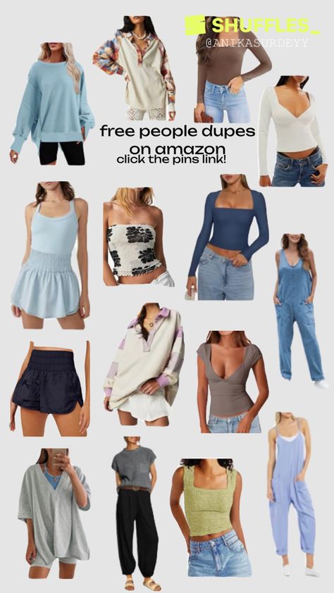 Amazon Clothes, Free People Clothing, Best Amazon, Favorite Products, Outfits Aesthetic, Amazon Fashion, Things To Buy, Store Fronts, Aesthetic Clothes