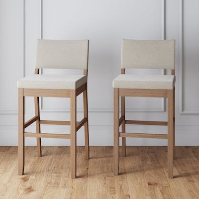 Counter and Bar Stools - Bed Bath & Beyond Counter Height Bar Stools With Back, Island Chairs Counter Stools, Kitchen Island Stools With Backs, Kitchen Island Chairs, Scandi Coastal, Kitchen Island Seating, Island Chair, Kitchen Island Stools, Kitchen Barstools