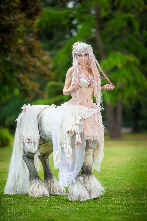 Maja Felicitas  centaur Centaur Cosplay, Centaur Costume, Epic Cosplay, Cosplay Diy, Fantasy Costumes, Amazing Cosplay, Costume Makeup, Best Cosplay, Anime Cosplay