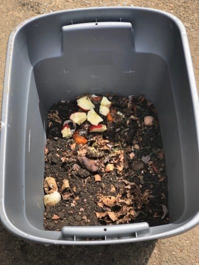 How to Make a $10 DIY Compost Bin for Your Garden » Homesteading Where You Are Patio Compost Bin, Soaking Seeds Before Planting, Homemade Compost Bin, Homemade Compost, Diy Compost Bin, Wine Leaves, Compost Bin Diy, Compost Bucket, Garden Goddess