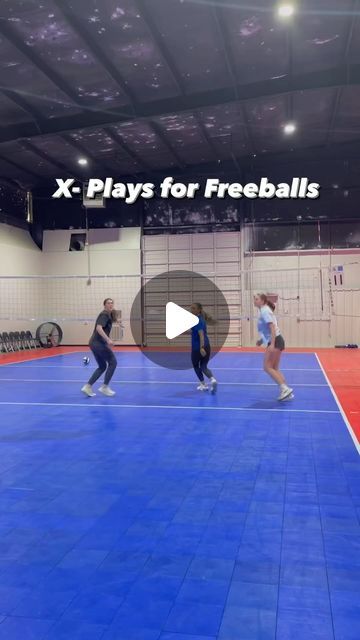 Tony Daniels on Instagram: "loves an X-play?? 🏐 Use these crossing patterns to keep the opponents on their toes & better your chances at throwing their blockers off! Here’s 2 of our favorite combos that you can use as a free ball play, or incorporate into serve receive! 

Which one is your favorite?? 

Subscribe @btbspeed 
===============

VolleyballTraining #Volleyball #Plyometric #RiseFitness #BTBSpeed #youthfitness #voleyball #voleybol #volleyballdrills #freeballplay #combos #attacking #offense #hitters #cjv #vballskill #vballworld #volleyball #conwayjuniors #explorepage" Volleyball Ball Control Drills, Fun Volleyball Games, Serve Receive Drills Volleyball, Kids Volleyball, Free Balling, Volleyball Skills, Volleyball Games, Play Volleyball, Volleyball Training