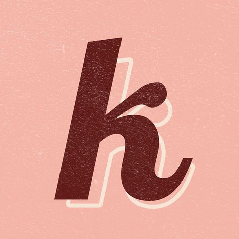 Alphabet letter K vintage handwriting cursive font psd | free image by rawpixel.com / jingpixar Letter P Font, Letter K Font, Cursive Fonts Handwritten, Tattoo Writing Fonts, Typography Psd, Vintage Handwriting, Handwriting Cursive, 70s Font, Alphabet Letters Images