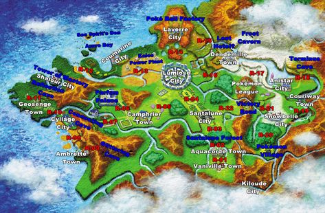 Kalos Region, Pokemon Kalos, Anime World, May 2023, Clash Of Clans, Pokemon, Deviantart, Map, Anime