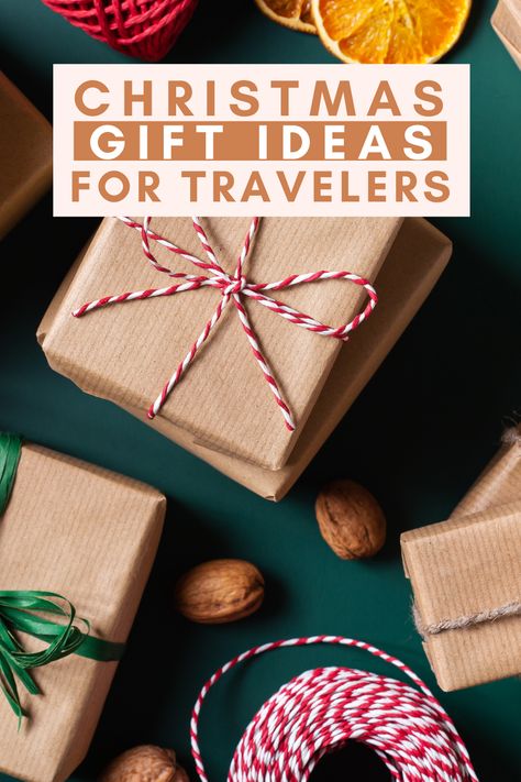 Looking for the perfect Christmas gift for a traveler in your life? Amazon has endless options to make any traveler’s trip easier, more comfortable, and more fun. These Christmas gift ideas are sure to inspire and bring some holiday cheer. Best Christmas gif ideas for travel lovers. Best Christmas gift ideas for travelers from Amazon. Amazon Christmas gift ideas for travelers #christmas #travel #giftideas Christmas Travel Gift Ideas, Gifts For Travelers Women Ideas, Goft Ideas, Gift Ideas For Travelers, Gif Ideas, Amazon Christmas Gifts, Travel Gift Ideas, Travel Themed Gifts, Gifts For Travelers