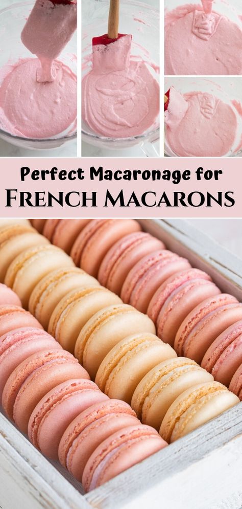 Easy French Macaron Recipe, Easy Macaroons Recipe, Macarons Recipe Easy, French Macaroon Recipes, French Macarons Recipe, Powdered Food Coloring, Macarons Recipe, Basic French, Macaron Flavors