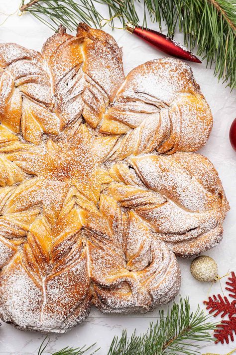 Star Bread Recipe, Cinnamon Star Bread, Star Bread, Best Christmas Desserts, Brioche Recipe, Breakfast Recipes Sweet, Pull Apart Bread, Grand Kids, Cinnamon Bread