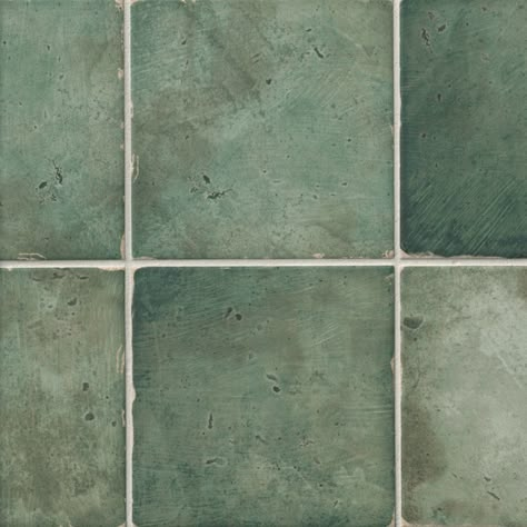 Antique Green Porcelain Wall and Floor Tile - 6 x 6 in. - The Tile Shop Hunter Green Tile, Green Tile Laundry Room, Bathroom Brown Tile Floor, Green Tile Floor Kitchen, Sage Green Kitchen Cabinets Brown Granite, Green Tile Floor Bathroom, Green Kitchen Floor Tiles, Green Floor Tile Bathroom, Matte Green Tile