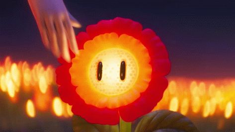 The Super Mario Bros Movie Trailer GIF - The Super Mario Bros Movie Trailer Mario - Discover & Share GIFs Princess Peach Fire Flower, Fire Flower Mario, Movie Mario, Mario Movie, Mario And Princess Peach, The Super Mario Bros Movie, Flower Icon, Super Mario Bros Movie, Movie 2023