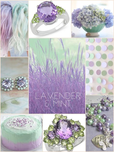 Lavender and mint Mint Green And Lilac Wedding, Pretty Asthetics, Lavender And Mint Wedding, Seafoam Green Wedding, Daughters Nursery, Seafoam Wedding, Mint Green And Purple, Mint And Lavender, Diy Resin Phone Case