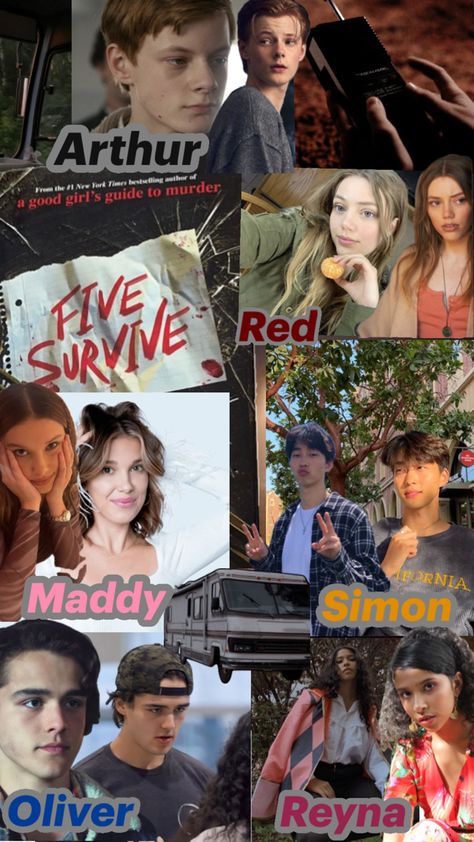 5 Survive Book, Five Survive Holly Jackson, 5 Survive, Five Survive, Holly Jackson, Book Memes, Live Action, How To Become, It Cast