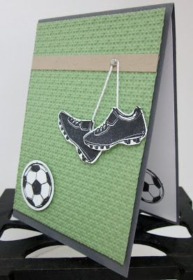 Soccer Cards, Male Birthday, Slider Cards, Masculine Birthday Cards, Birthday Cards For Boys, Bday Cards, Boy Cards, Birthday Cards For Men, Embossed Cards