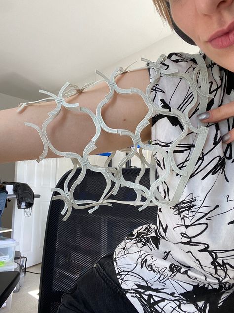 Variable Seams | 3D Models for 3D printing Fashion - Wearables - Textiles | Patreon Wearable Art Fashion, 3d Printing Fashion, 3d Clothing, 3d Fashion, Fashion Revolution, Tech Fashion, Art 3d, Portfolio Design, 3d Printer