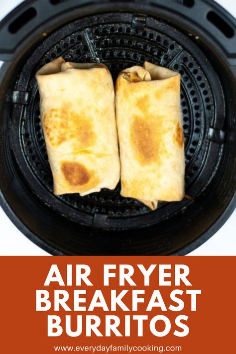 Air Fryer Breakfast Burritos Air Fryer Breakfast Burritos, Breakfasts Healthy, Airfryer Breakfast, Air Fryer Breakfast, Air Fryer Recipes Breakfast, Cooks Air Fryer, Breakfast Ingredients, Air Fried Food, Air Fryer Oven Recipes