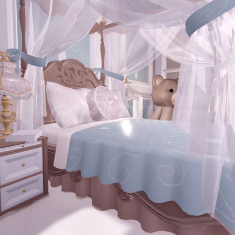 Royal High Dorm Room Campus 3, Royal High Bedroom Ideas, Bloxburg College Dorm, Royale High Bed Ideas, Royale High Apartments, Royal High Dorm Ideas Cheap, Royale High Dorm Inspo Campus 3, Cheap Royale High Dorm Ideas, Royals High Dorm Ideas