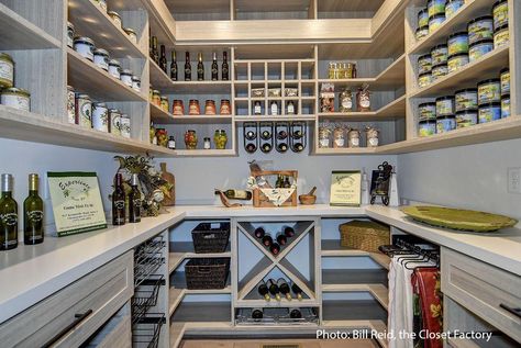 Kitchen Pantry Pantry Room, Organized Pantry, Pantry Shelving, Kitchen Pantry Design, Inspiration Kitchen, Pantry Design, Building A New Home, Furniture Storage, Kitchen Remodel Idea