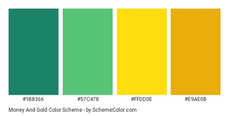 Money And Gold Color Scheme » Green » SchemeColor.com Yellow Green Colour Palette, Grey Gold Color Palette, Gold Green Color Palette, Money Color Palette, Color Scheme Green, Football Logo Design, Gold Color Palette, Colour Pallets, Gold Color Palettes