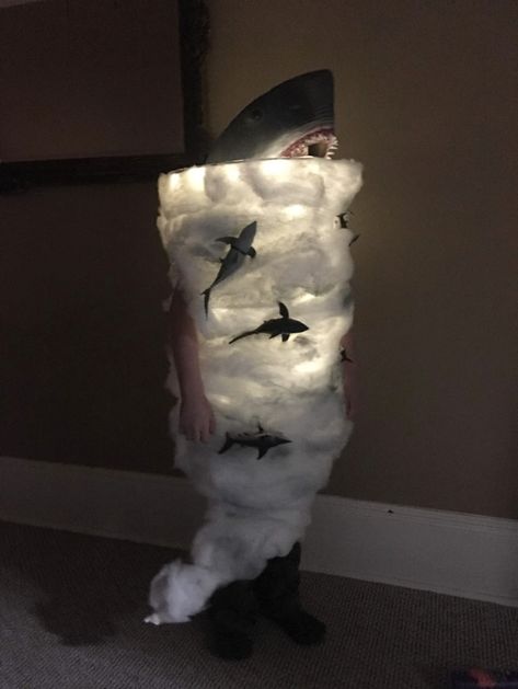 DIY Sharknado Halloween costume. Sharknado Costume, Diy Halloween Costumes, Diy Halloween, Wizard Of Oz, Tornado, Halloween Diy, Wizard, Halloween Costume, Halloween Costumes