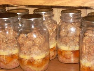 Canning Meatballs In Sauce, Canning Meatballs Pressure, Canning Meatballs, Canning Sausage, Canned Meals, Pressure Canning Meat, Can Soup, Summer Canning, Canning Meat