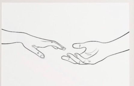 2 Hands Holding Drawing, Two Hand Reaching For Each Other Drawing, Hands Drifting Apart, Outstretched Hand Drawing, Two Hands Reaching For Each Other Tattoo, How To Draw Holding Hands, 2 Hands Reaching Out, Two People Looking At Each Other Drawing, Hands Reaching For Each Other Drawing