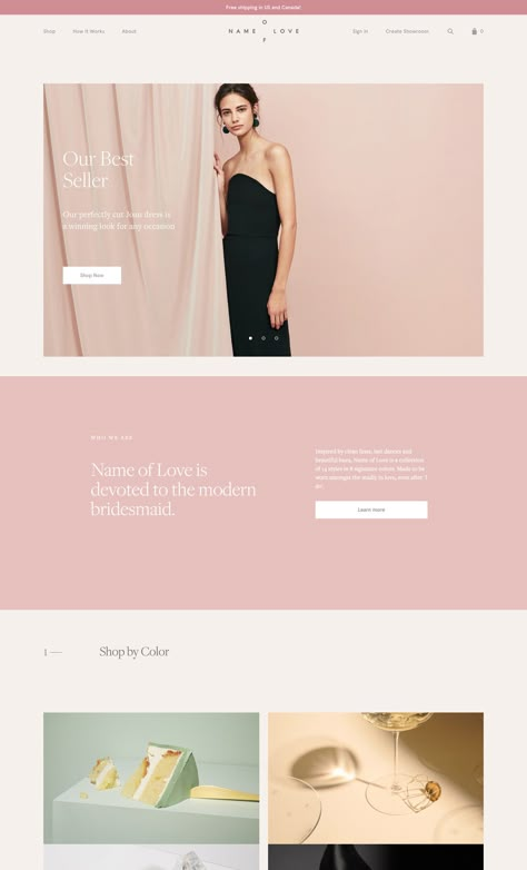 minimal pastel website Pastel Website Design, Pastel Website, Pink Website Design, Pink Website, Web Design Quotes, Love Website, Modern Bridesmaid, Webdesign Inspiration, Creative Web Design