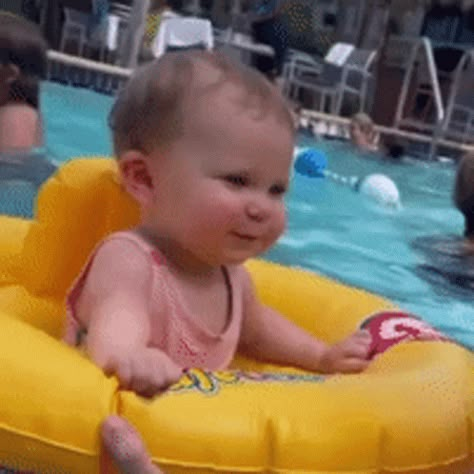 Baby Dancing GIF - Baby Dancing Pool - Discover & Share GIFs Dancing Baby Gif, Smiley Baby, Pool Dance, Funny Baby Gif, Dance Memes, Baby Pool, Dancing Baby, Dancing Gif, Disney Aesthetic