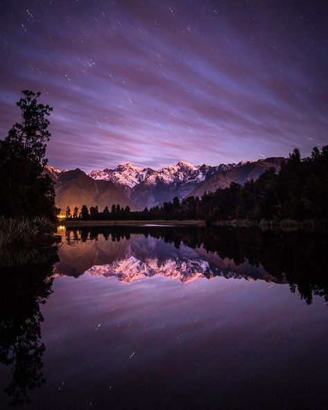 Larryn | New Zealand on Instagram: “Give me some snowy mountain peaks behind a mirror lake and the light transitioning from day to night and I am one happy camper!  As the…” New Zealand Mountains, One Happy Camper, Mirror Lake, Snowy Mountain, Landscape Photography Nature, Mountain Peak, Beautiful Places On Earth, In The Shadows, Snowy Mountains