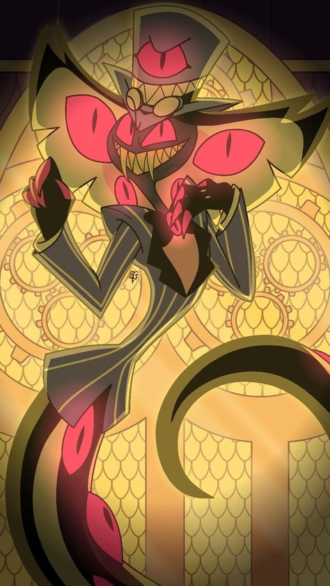 Sir Pentious, Forehead Kisses, Hotel Art, Hazbin Hotel, Wallpaper Iphone Cute, Art Wallpaper, To Draw, Art Reference, Phone Wallpaper