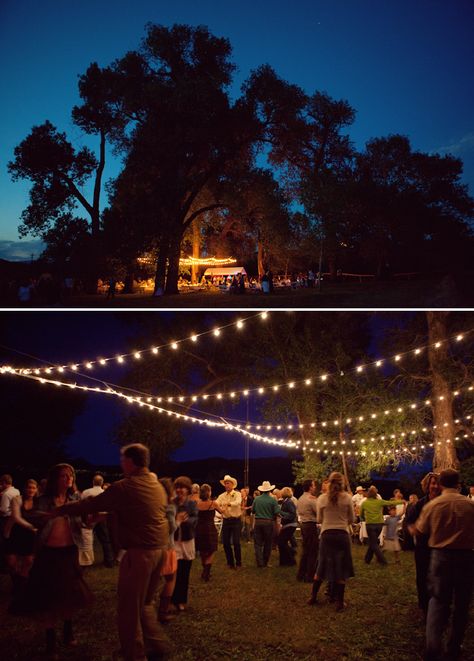 Grass Dance Floor, Backyard Bbq Wedding Reception, Wedding Reception Dance, Wedding Reception Dance Floor, Bbq Wedding Reception, Backyard Bbq Wedding, Reception Dance, Cowboy Ranch, Dance Floor Wedding