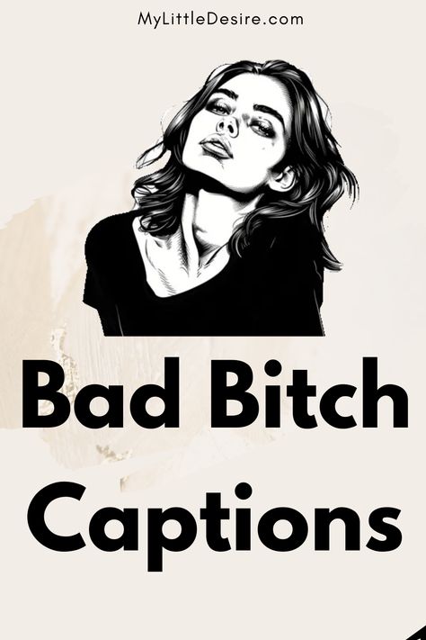 Showcase your confidence with 100+ Bad Bitch Captions. Discover bold, empowering, and fierce captions that highlight your strength and self-assuredness, perfect for making a statement on social media. Cool Slogans Quotes, I Know Im Pretty Quotes, Girly Quotes Sassy, Fierce Captions, Bad Captions, Caption For Profile Pic, Unbothered Quotes Facts, Self Captions, Confident Captions