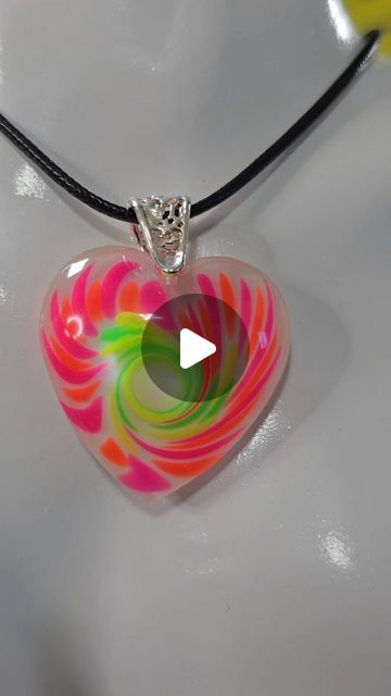 Daniel Cooper on Instagram: "Love the Swirls  Resin art jewelry pendant made using Neon Nail Powders from Duufin.  Live making these resin art pieces!  #resin #resinart" Resin Pendant Ideas, Personalized Heart Shaped Resin Jewelry, Red Resin Pendant Jewelry, Resin Art Jewelry, Resin Jewelry Pendants, Personalized Heart-shaped Resin Jewelry, Handmade Heart-shaped Resin Jewelry, Valentine's Day Heart-shaped Resin Jewelry, Resin Crafting