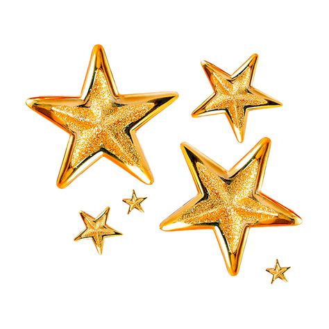 Gold Star Wallpaper, Christmas Sticker Ideas, Png Fillers, Stars Clipart, Png Polyvore, Moodboard Pngs, Star Clipart, Starry Eyes, Scrapbook Collage